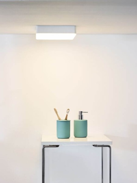 Lucide CERES-LED LED Deckenleuchte 30W dimmbar Weiß IP44 28113/30/31