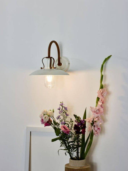 Lucide RÖMER Wandleuchte E27 Beige, Rostfarbe 30276/01/38