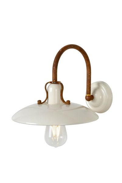 Lucide RÖMER Wandleuchte E27 Beige, Rostfarbe 30276/01/38