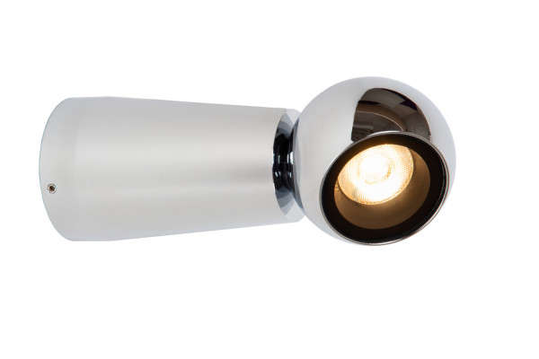 Lucide IPSOS LED Wandleuchte 6W IP54 Warmweiss Modern Chrom 33200/05/11