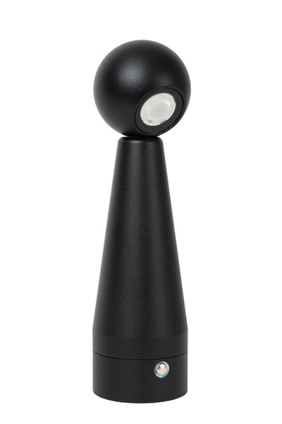 Lucide IPSOS LED Tischlampe 3W dimmbar Steuerbare Lichtfarbe Modern Schwarz 33500/03/30