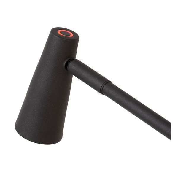 Lucide STIRLING LED Tischlampe 3-Stufen-Dimmer 3W dimmbar 360° drehbar Schwarz 36620/03/30