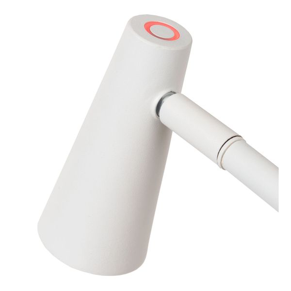 Lucide STIRLING LED Tischlampe 3-Stufen-Dimmer 3W dimmbar 360° drehbar Weiß 36620/03/31