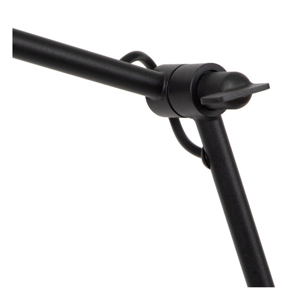 Lucide MILNE LED Stehlampe 8W dimmbar Warmweiss Modern Schwarz 44716/06/30