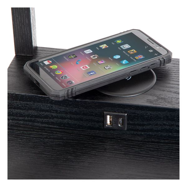 Lucide MENNO Stehleuchte E27 Schwarz, Beige 44799/81/30