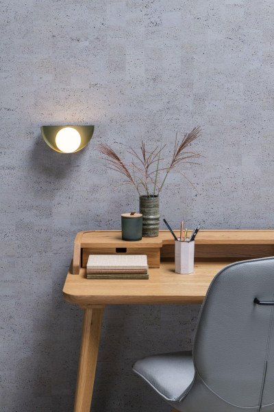 Lucide BENNI Wandleuchte G9 Grün, Opal 45201/01/33