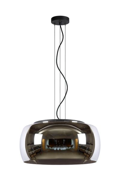 Lucide OLIVIA Pendelleuchte 3x E27 Rauchfarbe Grau, Schwarz 45401/50/65