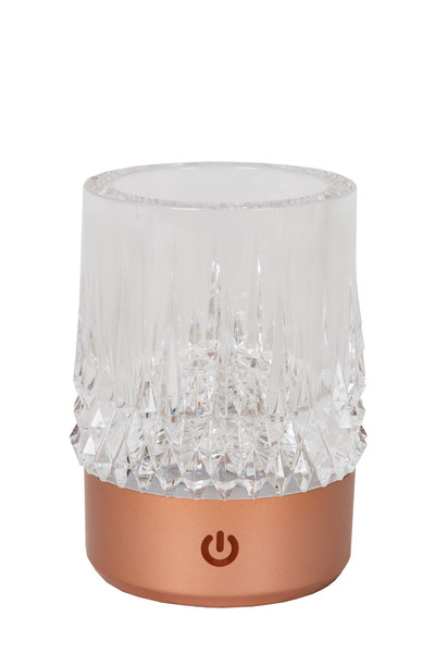 Lucide LILI LED Tischlampe 3W dimmbar Steuerbare Lichtfarbe Modern Kupfer 46520/03/17