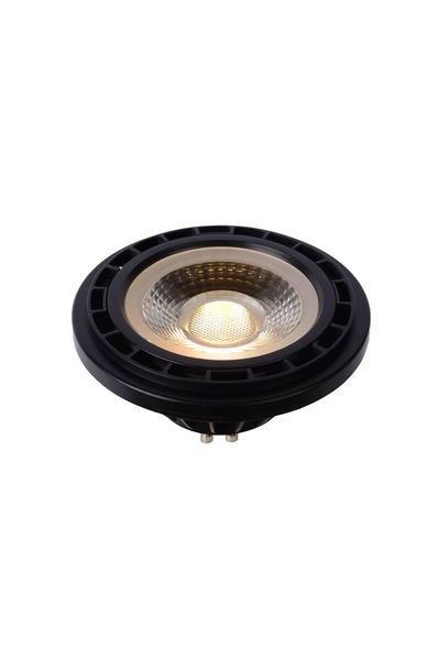 Lucide ES111 LED Lampe GU10 Dim-to-warm 12W dimmbar Schwarz 95Ra 49041/12/30