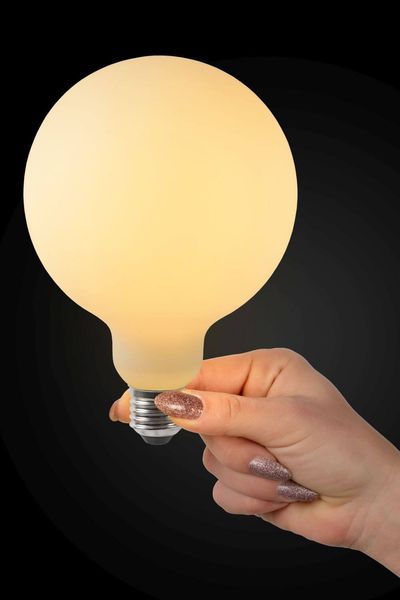 Lucide G125 LED Filament Lampe E27 5W dimmbar Opal 49050/05/61