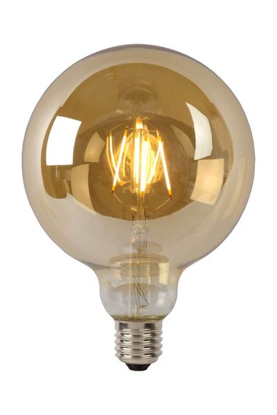 Lucide G125 LED Filament Lampe E27 8W dimmbar Amber 49070/08/62