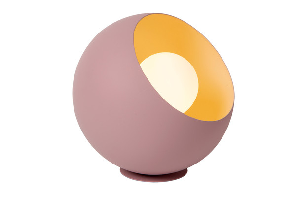 Lucide DOREDOS E27 Tischlampe Modern Rosa 51500/20/66