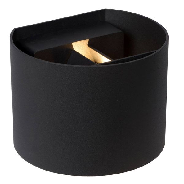 Lucide AXI LED Wandleuchte 2x 2x 3,5W Schwarz IP54 69201/06/30