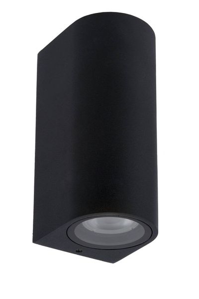 Lucide ZARO Außen-Wandleuchte 2x GU10 Schwarz IP44 69801/02/30