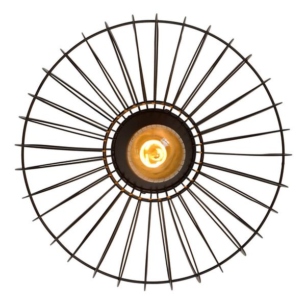 Lucide REDA Deckenleuchte E27 Schwarz 78199/01/30