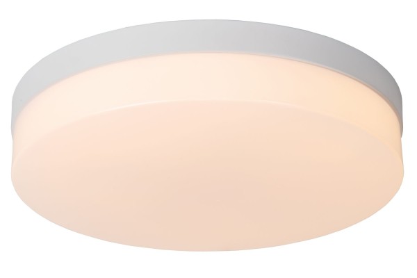 Lucide BISKIT LED Deckenleuchte 24W Weiß, Opal Sensor IP44 79111/36/31