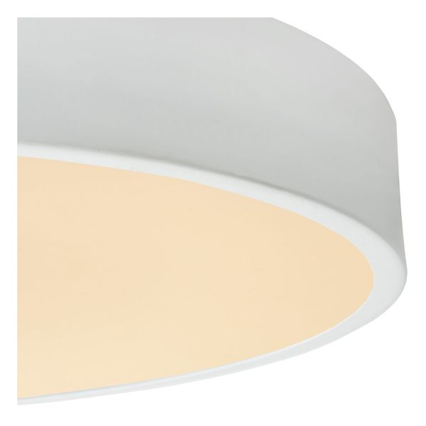 Lucide UNAR LED Deckenleuchte 3-Stufen-Dimmer 18W dimmbar Weiß, Opal 79185/30/31