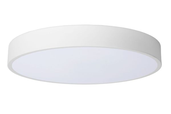 Lucide UNAR LED Deckenleuchte 3-Stufen-Dimmer 24W dimmbar Weiß, Opal 79185/40/31