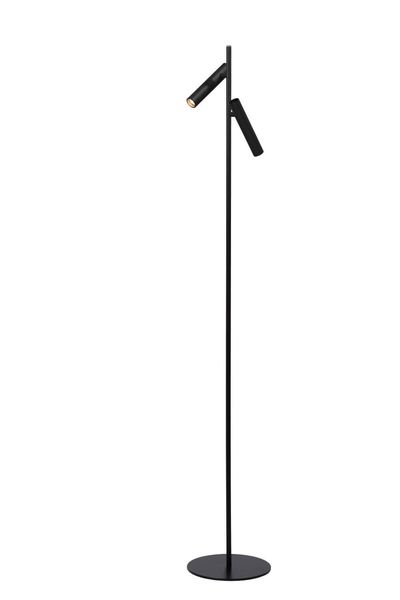 Lucide PHILON LED Stehleuchte 2x 2x 4,5W dimmbar drehbar Schwarz 79781/10/30