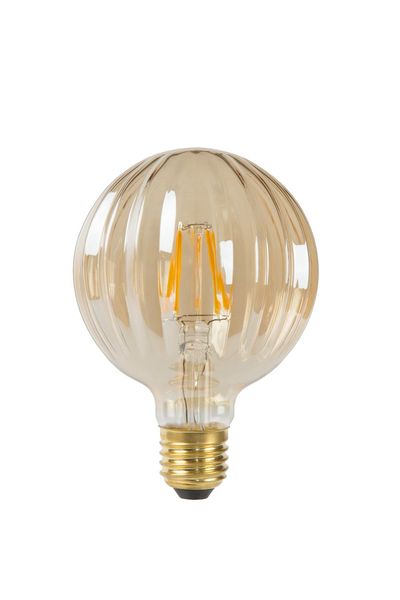 Lucide STRIPED LED Filament Lampe E27 6W Amber 80104/06/62