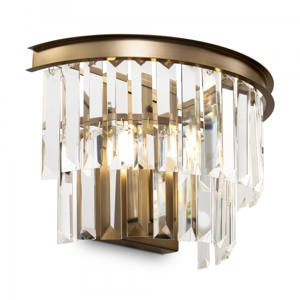 Maytoni Revero Wandleuchte E14 Messing Glas