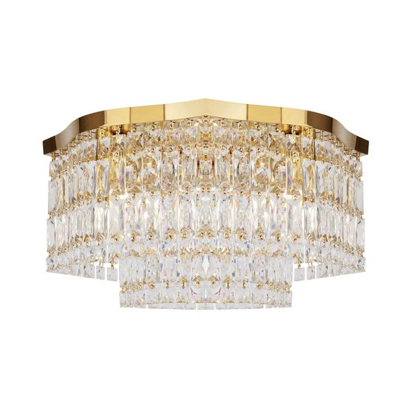 Maytoni Dune Deckenleuchte, Deckenlampe 6x E14 Gold-Farbe