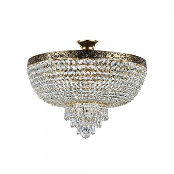 Maytoni Palace Kronleuchter, Hängeleuchte 6x E27 Aktik-Gold / Vintage