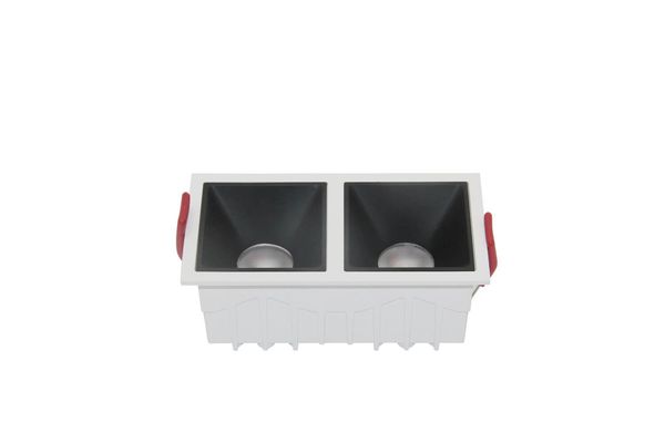 Maytoni Alfa LED Downlight, Einbauleuchte 20W dimmbar Schwarz / Weiss 90Ra Warmweiss