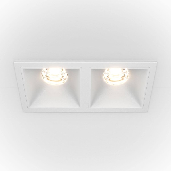 Maytoni Alfa LED Downlight, Einbauleuchte 20W dimmbar Weiss 90Ra Neutralweiss