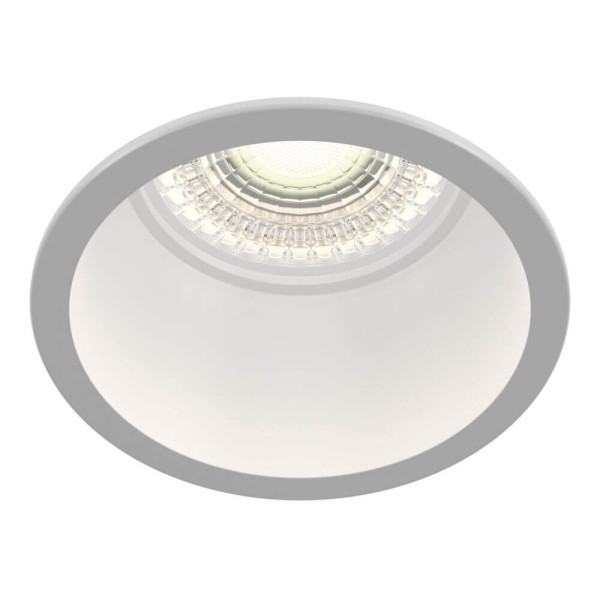Maytoni Reif Downlight, Einbauleuchte GU10 Weiss Ø68mm