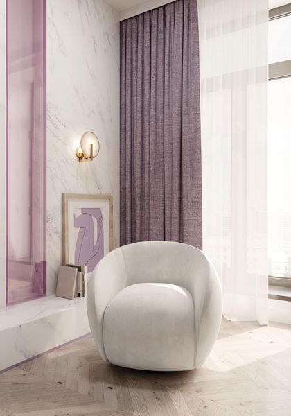 Maytoni Marmo Wandleuchte, Wandlampe E14 Gold-Farbe