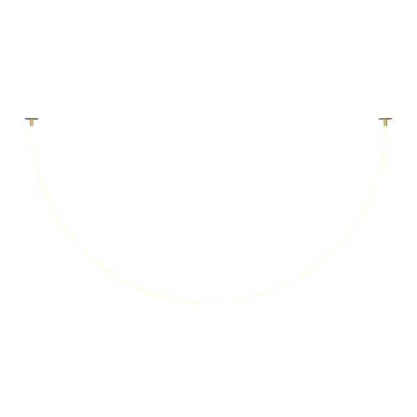 Maytoni Tau LED Pendelleuchte, Hängeleuchte 40W Gold-Farbe Warmweiss