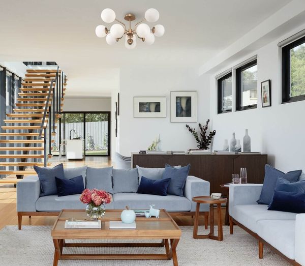 Maytoni Erich Pendelleuchte, Hängeleuchte 10x E14 Messing