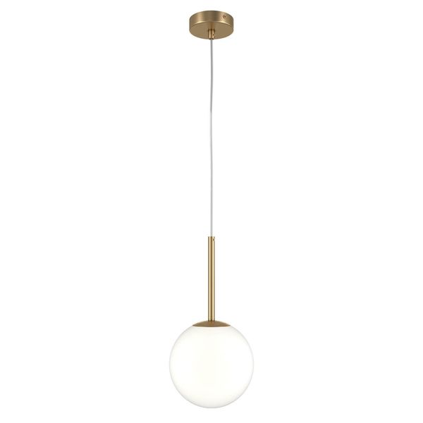 Maytoni Basic form Pendelleuchte, Hängeleuchte E14 36cm Gold-Farbe