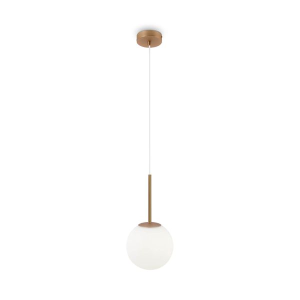 Maytoni Basic form Pendelleuchte, Hängeleuchte E14 36cm Gold-Farbe