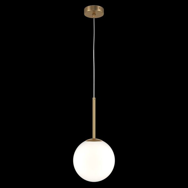 Maytoni Basic form Pendelleuchte, Hängeleuchte E14 40cm Gold-Farbe