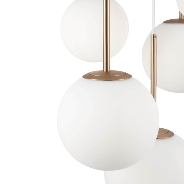 Maytoni Basic form Pendelleuchte, Hängeleuchte 5x E14 Gold-Farbe