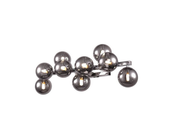 Maytoni Dallas Wandleuchte 9x G9 Chrom Rauchfarbe Glas