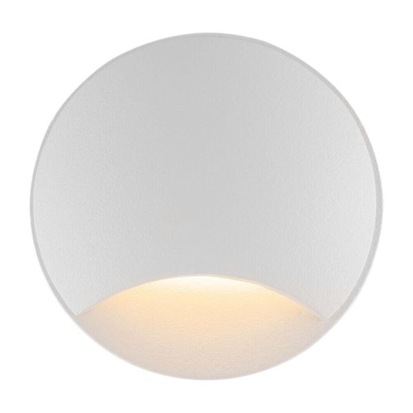 Maytoni Biscotti LED Bodeneinbauleuchte 3W Grundeinbauleuchte Weiss IP65 Ø62mm