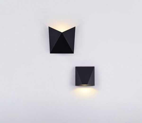 Maytoni Beekman LED Wandleuchte 6W Schwarz IP54