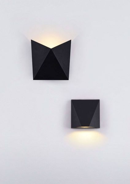 Maytoni Beekman LED Wandleuchte 6W Schwarz IP54