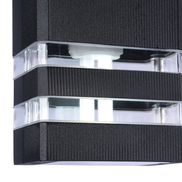 Maytoni Unter den Linden Wandleuchte 2x E27 Schwarz IP54