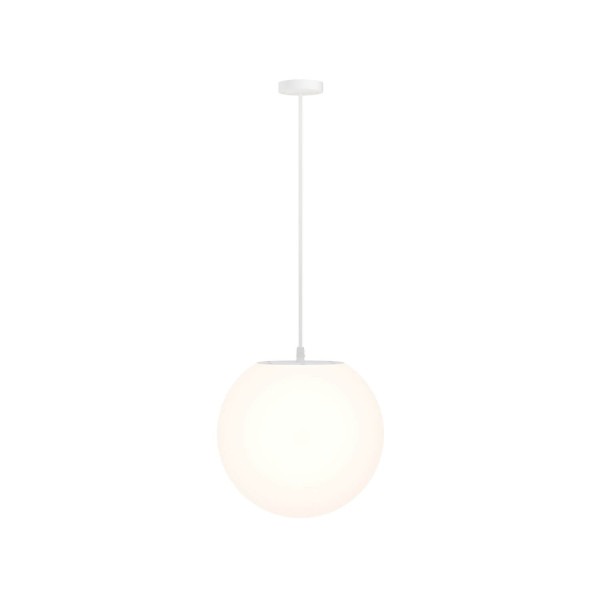 Maytoni Erda Pendelleuchte, Hängeleuchte E27 Weiss IP54