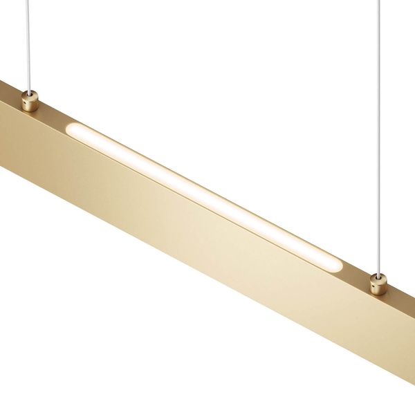 Maytoni Step LED Pendelleuchte, Hängeleuchte 23W Gold-Farbe 3000K Warmweiss