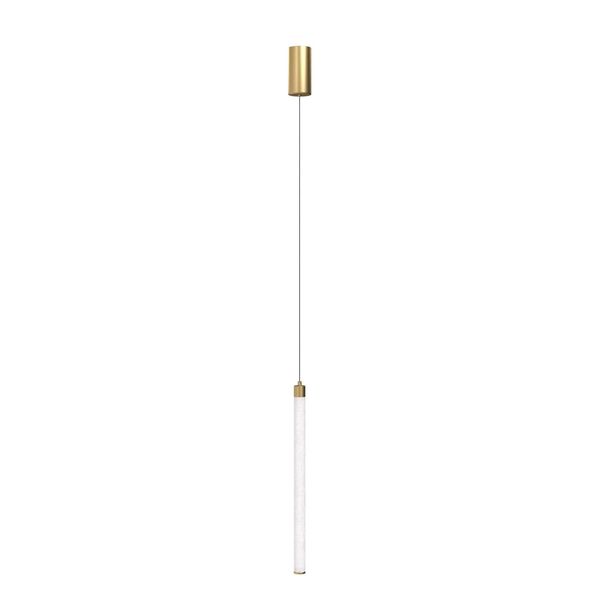 Maytoni Ray LED Pendelleuchte, Hängeleuchte 20W Gold-Farbe Warmweiss