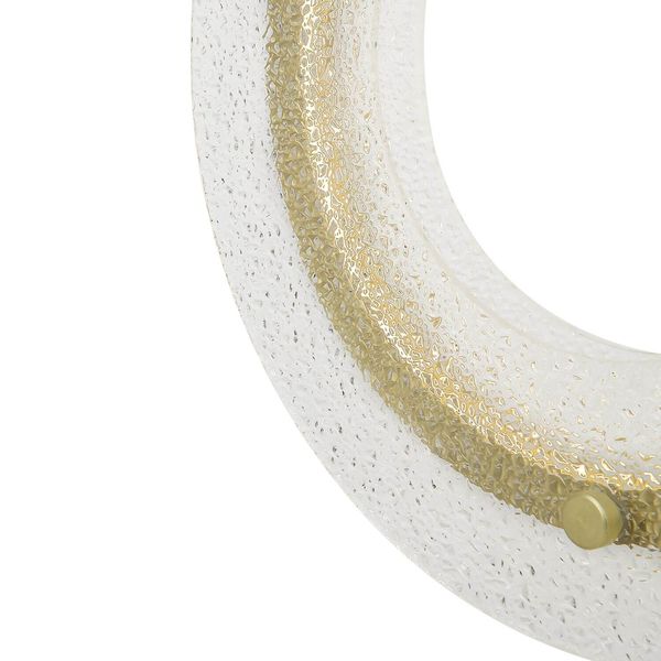 Maytoni Maya LED Wandleuchte, Wandlampe 10W Gold-Farbe 85Ra Warmweiss