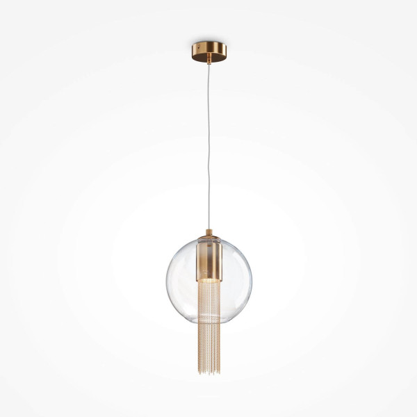 Maytoni Flusso Pendelleuchte, Hängeleuchte GU10 19cm Bronze