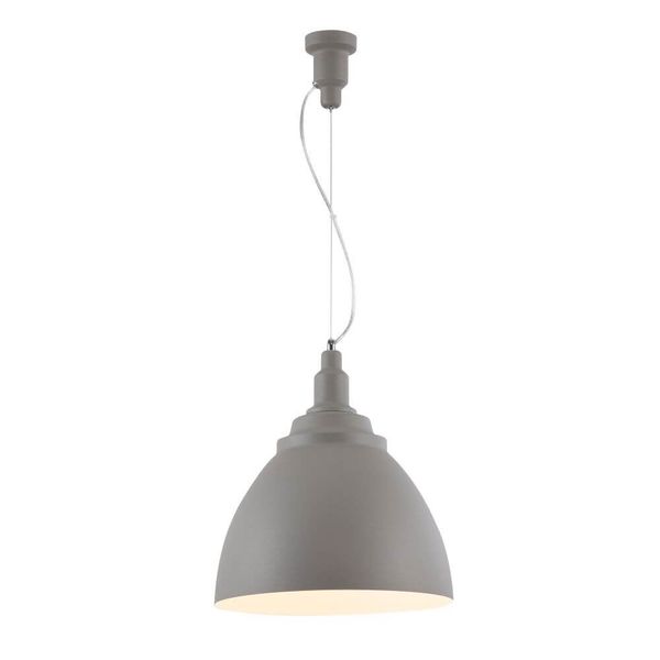 Maytoni Bellevue Pendelleuchte, Hängeleuchte E27 35cm Grau