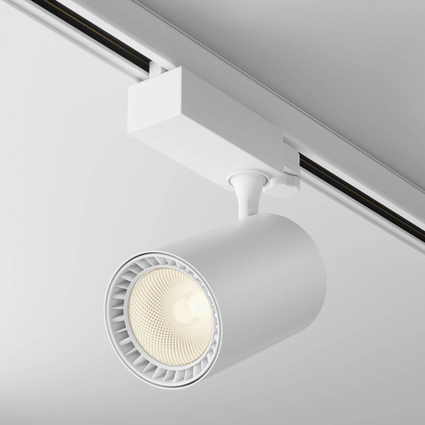 Maytoni Vuoro 3-Phasen System TRINITY LED Stromschienenleuchte 20W 3000K Weiss 90Ra Warmweiss