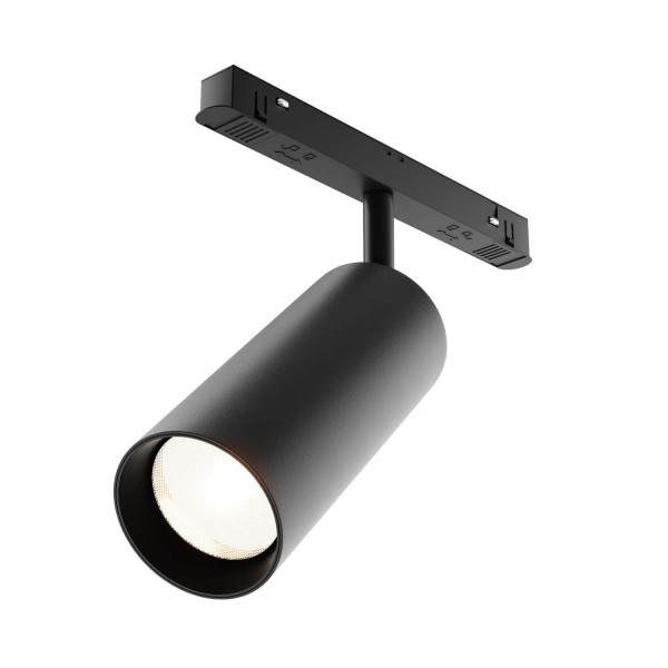 Maytoni Focus Magnet-Schinensystem EXILITY 48V LED Stromschienenleuchte 20W 3000K Schwarz 90Ra UGR<15 Warmweiss